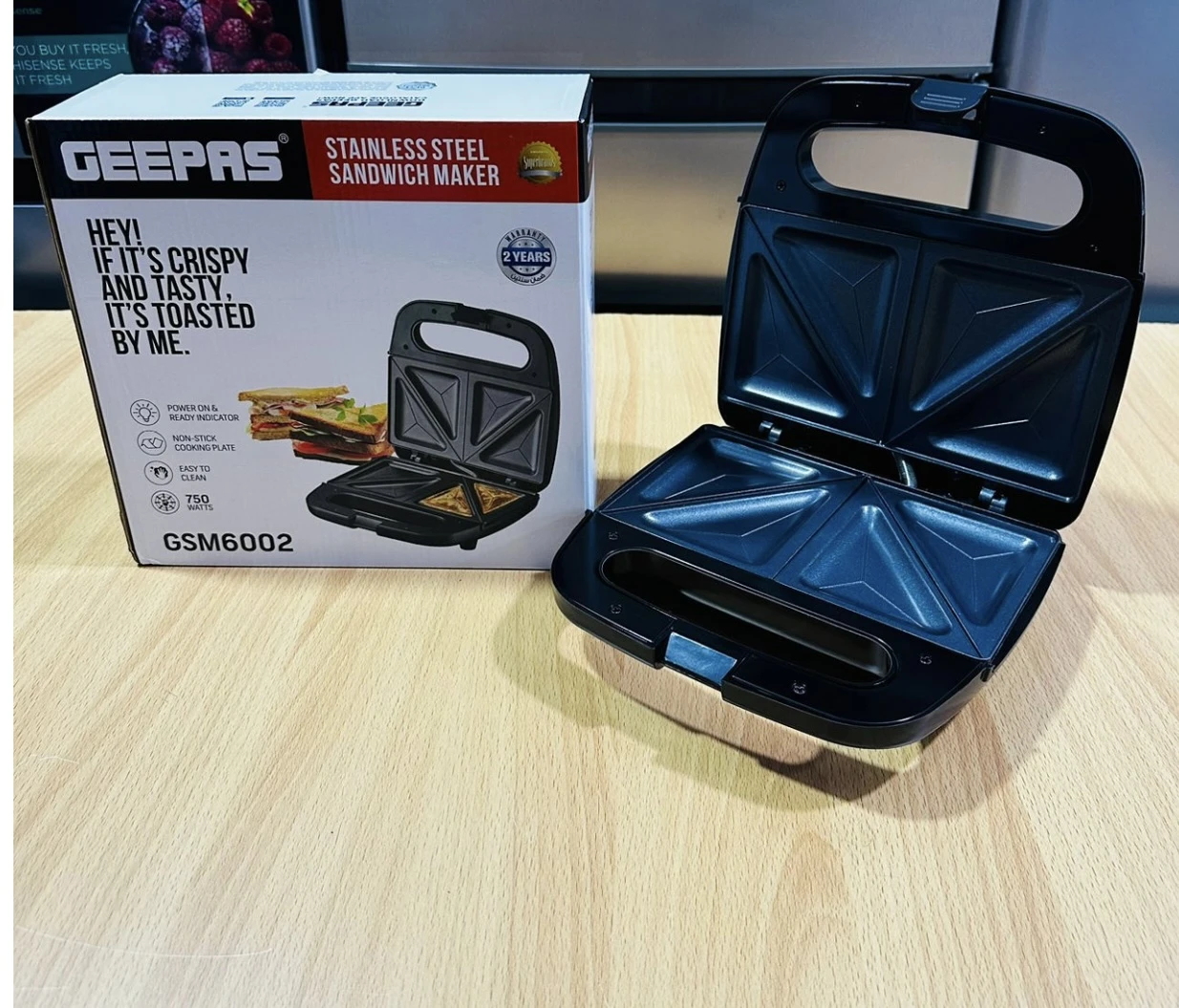 GEEPAS SANDWICH MAKER