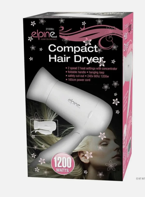 ELPINE COMPACT HAIR DRYER