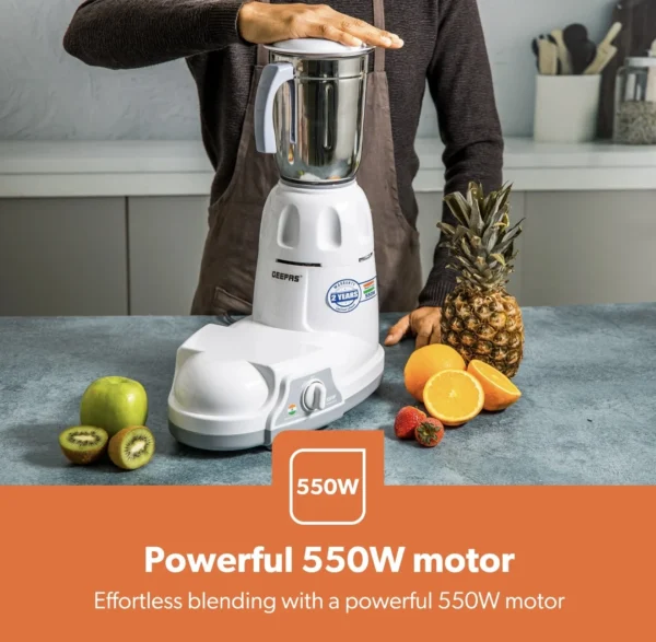 GEEPAS 2IN1 MIXER GRINDER - Image 3