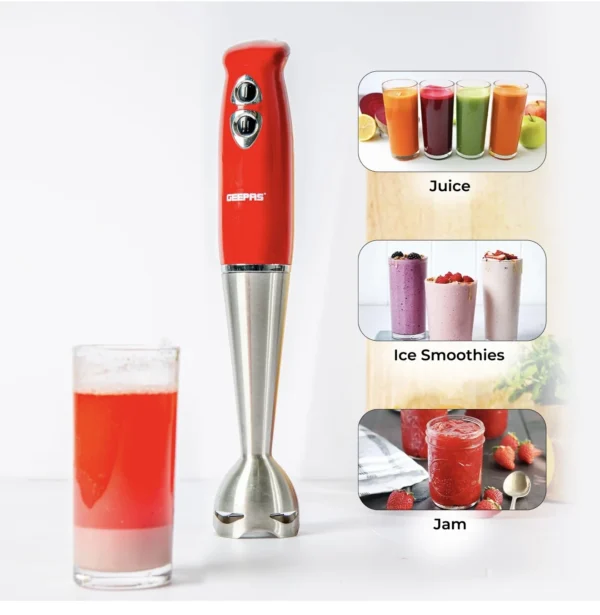 GEEPAS 3IN 1 HAND BLENDER - Image 2