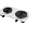 GEEPAS STAINLESS ELECTRIC DOUBLE HOT PLATE HOB