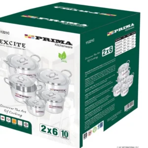 10pc CASSOROLE SET WITH LIDS(20cm-28cm)