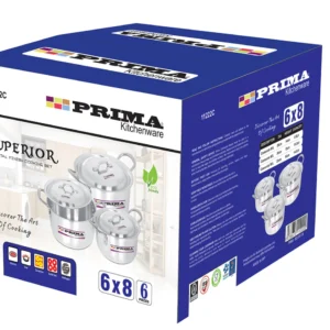 6-Piece Casserole Set with Lids (28cm-33cm)