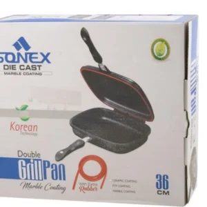 Sonex 36CM Die-Cast Double Grill Pan