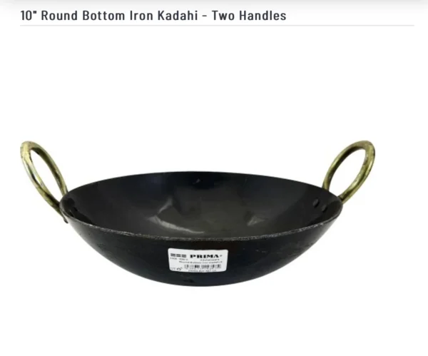 Iron Kadai 8",10", 11", 12"