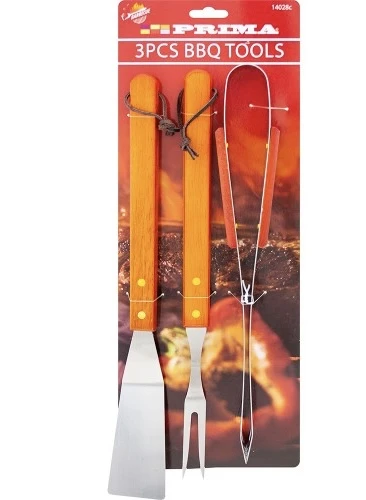 BBQ 3-Piece Tool Set