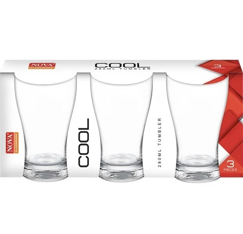 COOL 300ML TUMBLER GLASS