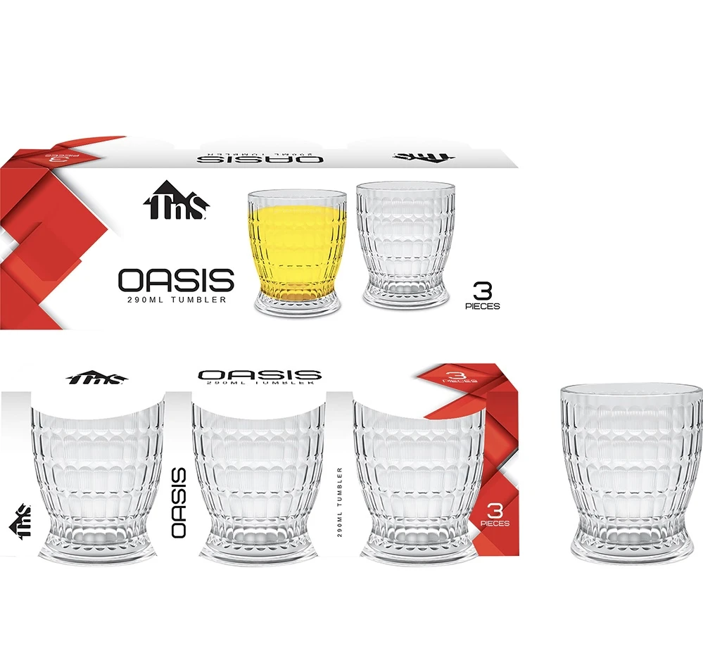 OASIS GLASS SET OF 3