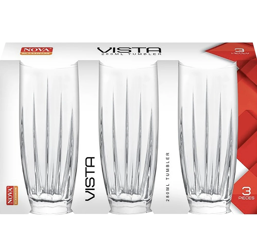 VISTA 280ML TUMBLER SET OF 3