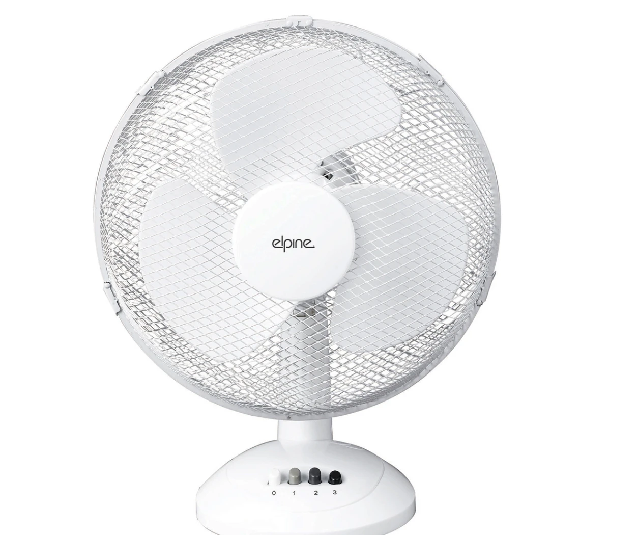 12″ (30cm) Oscillating Desk Fan