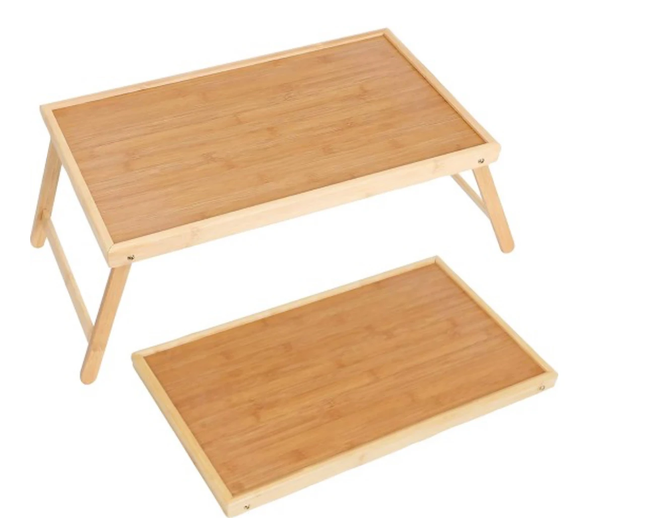 BAMBOO BED TRAY 50*30*21 HOMELY NEEDS