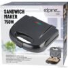 Elpine Sandwich maker (Black)