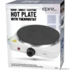 Electric Hot Plate with Thermostat (Single-White)